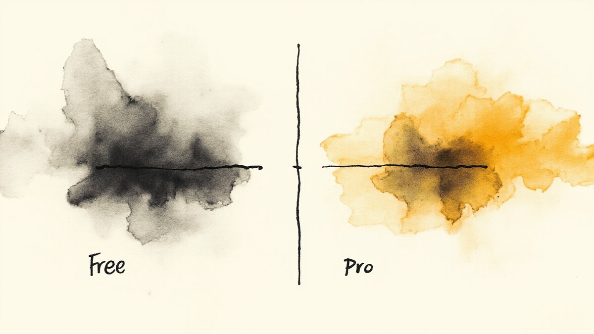 Testivo Free and Pro plans side by side
