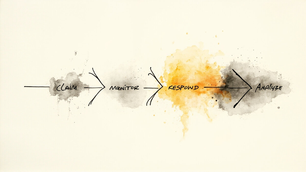 Four-step review management process