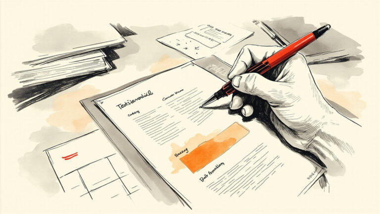 Testimonial quality control: a 5-criterion rubric